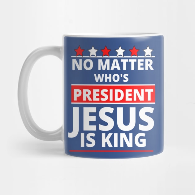 Jesus Is Still King - Patriotic Christian Faith Apparel & Gifts by Creative Expression By Corine